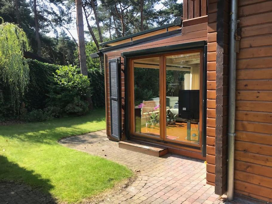 Houten Chalet/Bungalow In Het Bos, Sauna, Jacuzzi Meijel 외부 사진