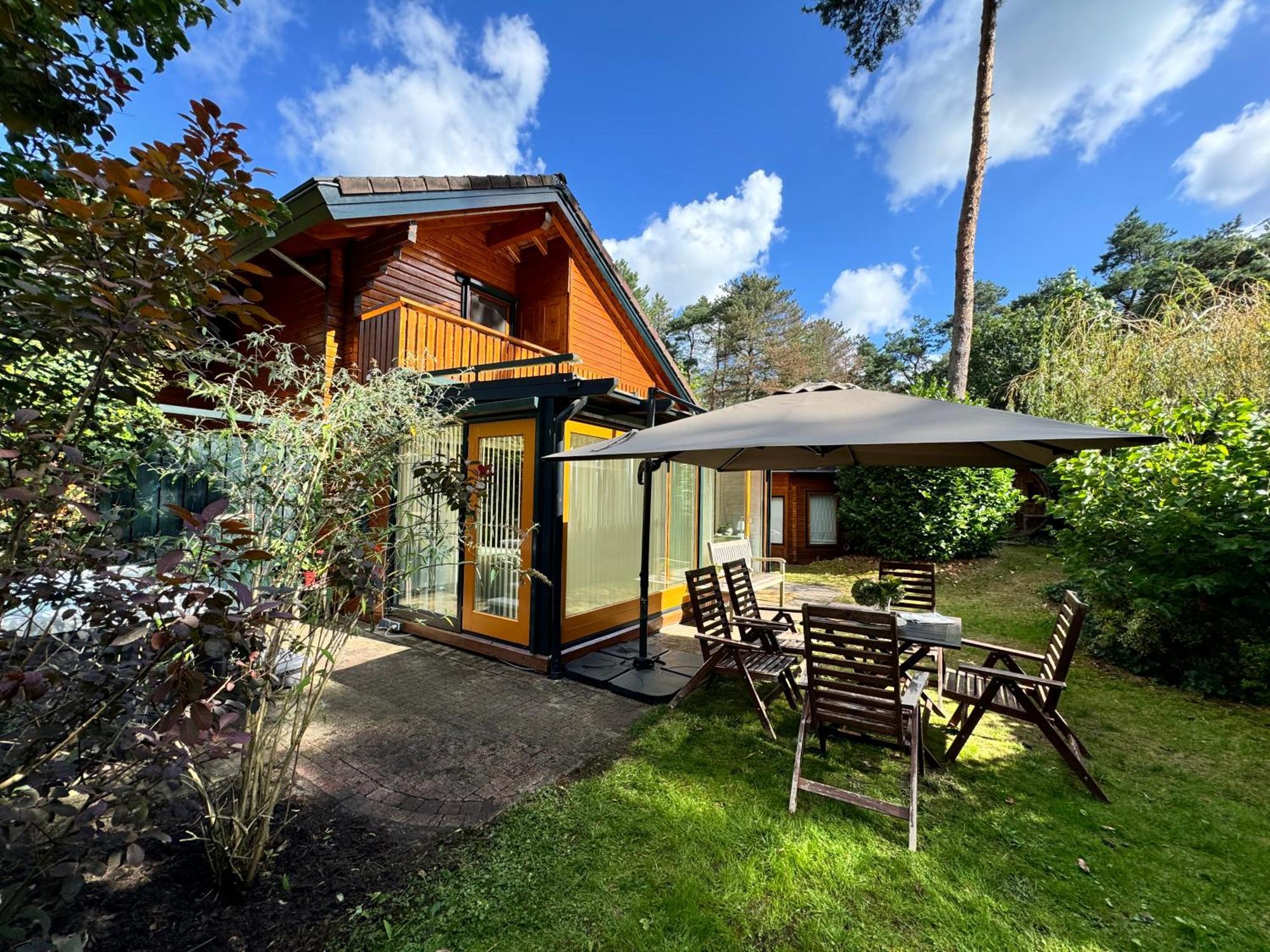 Houten Chalet/Bungalow In Het Bos, Sauna, Jacuzzi Meijel 외부 사진